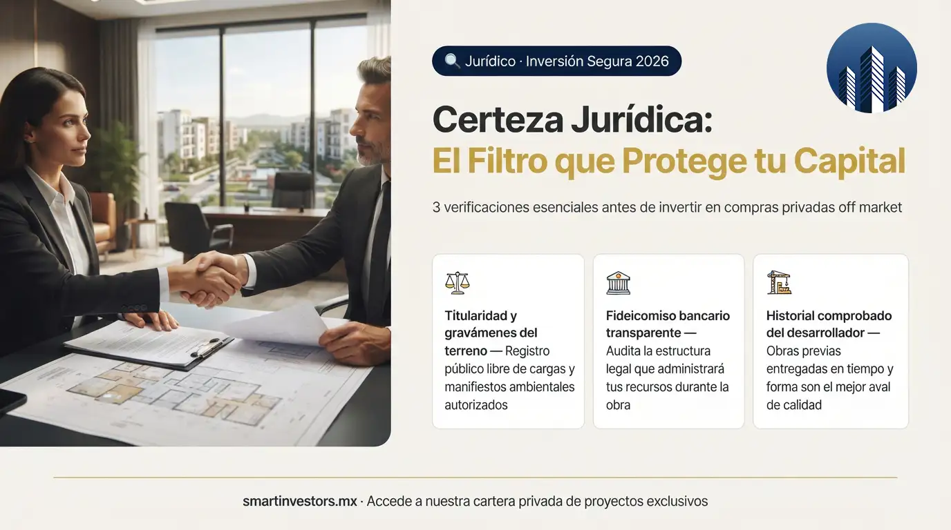 oportunidades de inversión off market
